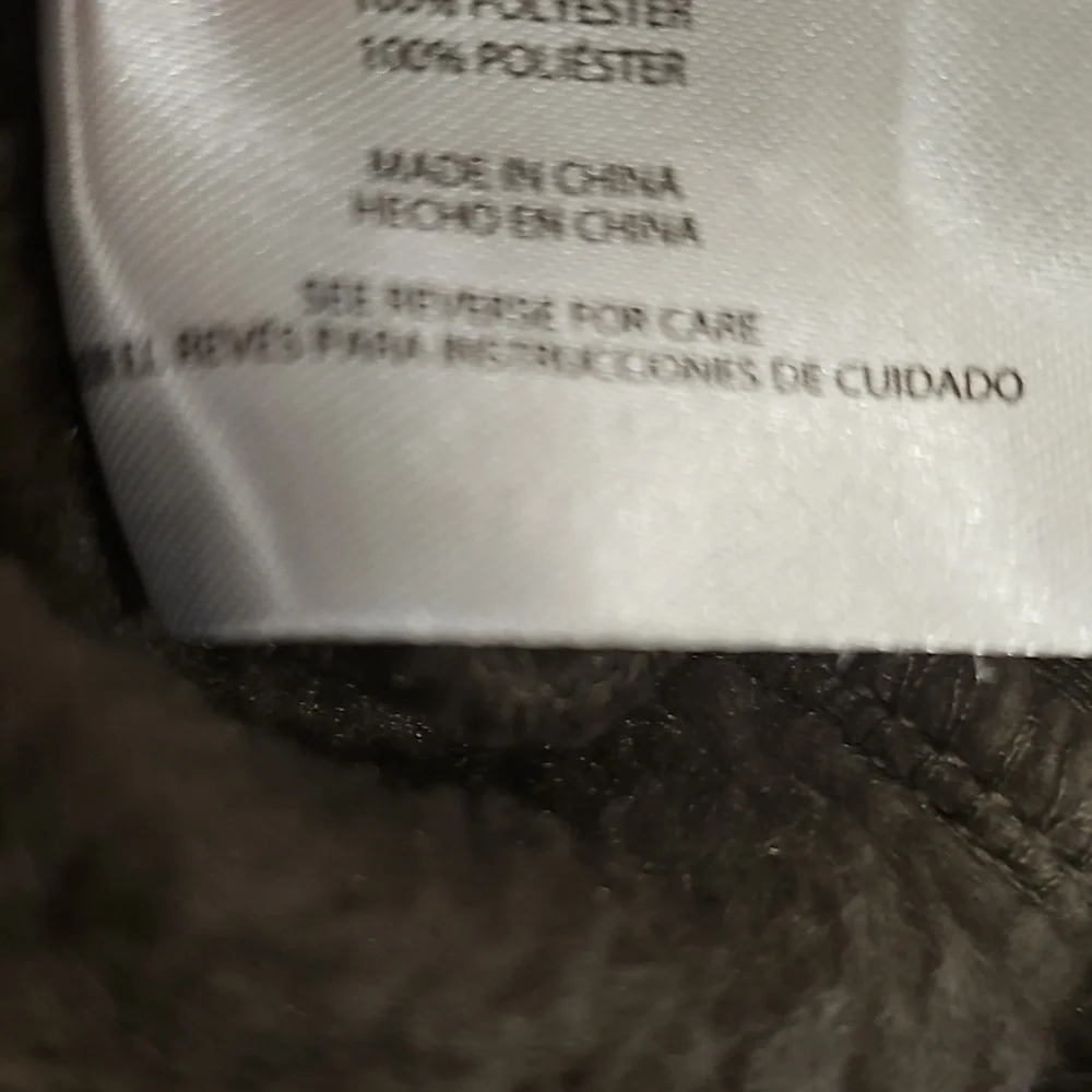 Eddie Bauer Olive and Black Quilted Jacket